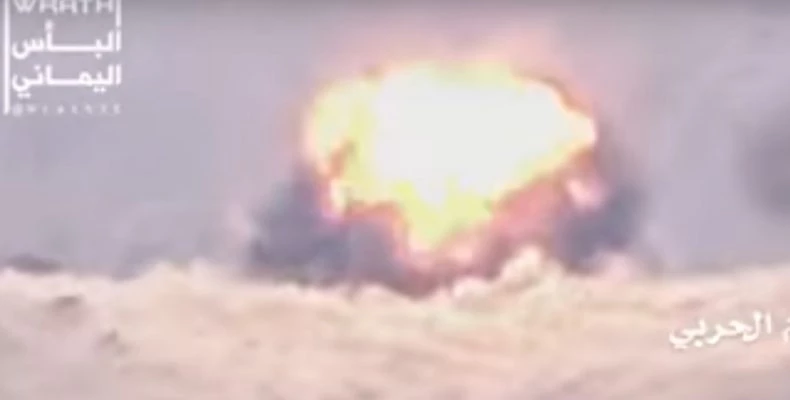 Αντιαρματικός πύραυλος των Houthi εναντίον σαουδαραβικού M1A2 Abrams (βίντεο)